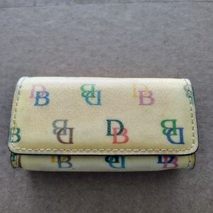 Dooney & Bourke Yellow Logo Wallet